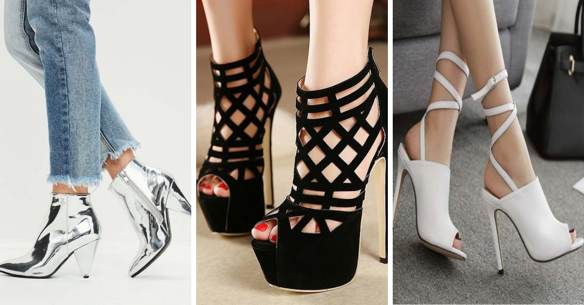 different types of heels