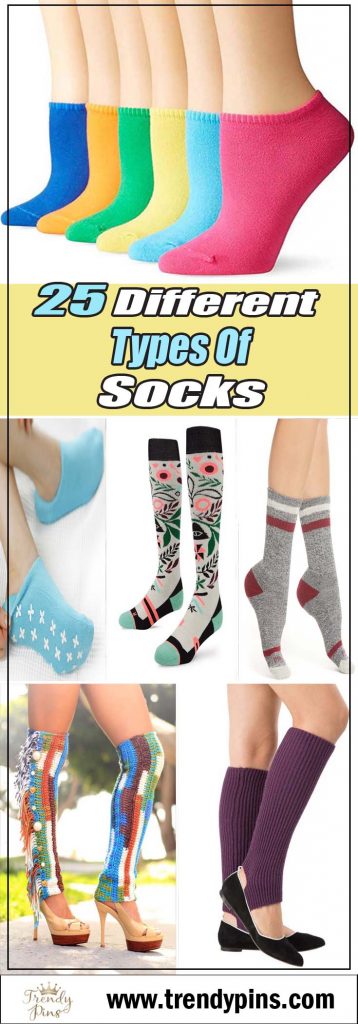 25 Different Types Of Socks