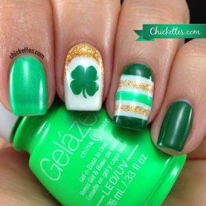 21 St. Patrick's Day Nail Ideas That Will Make You Feel Great In Green