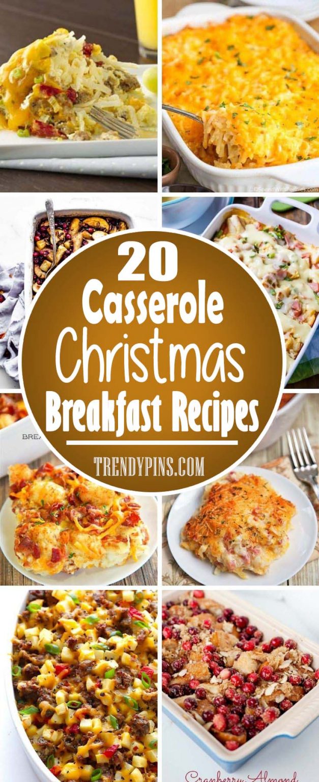 20 Casserole Christmas Breakfast Recipes