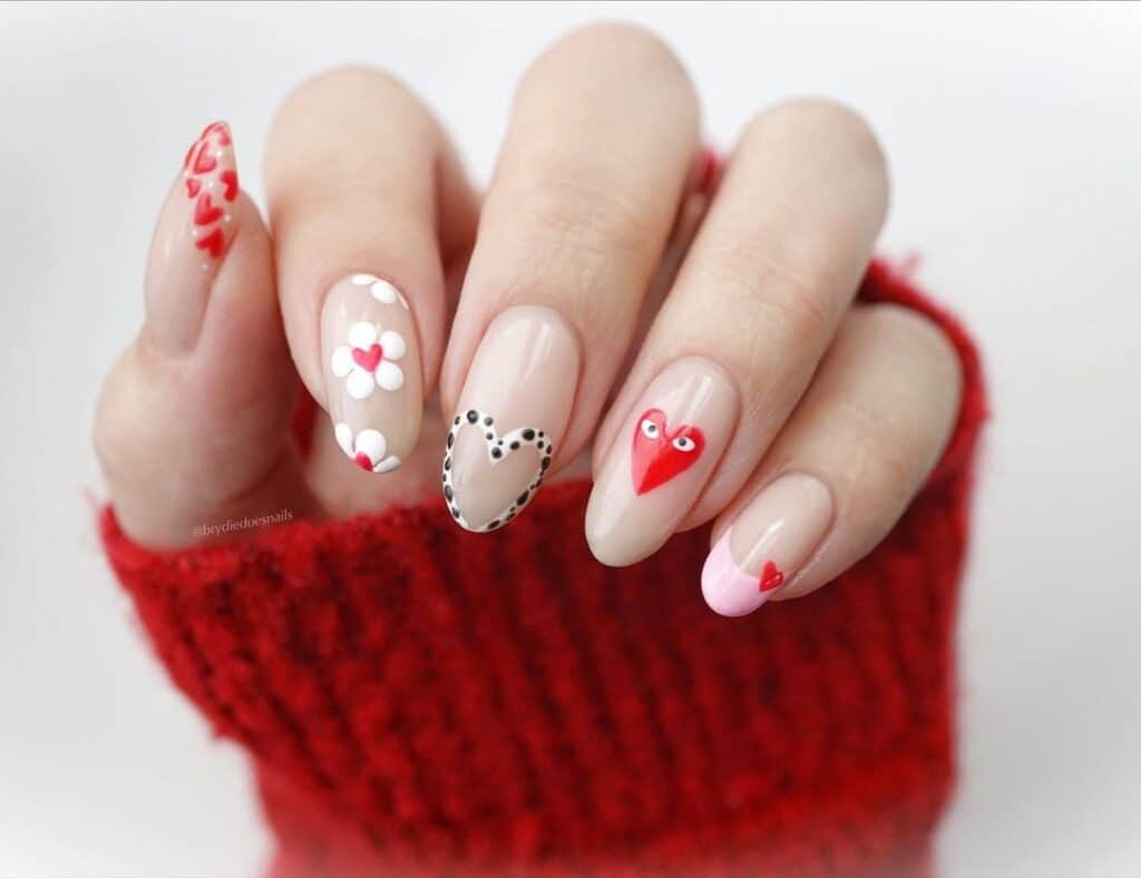 20 Valentine’s Nail Designs to Make Your Heart Skip a Beat