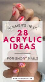 Summer Acrylic Nail Ideas Short Nails 3
