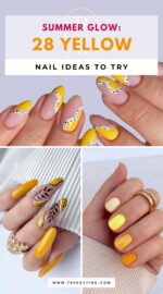 Sunny Yellow Nails 4