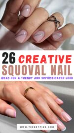 Top Squoval Nails Designs
