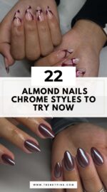 Almond Nails Chrome Ideas Designs 3