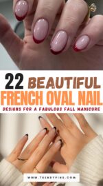 Top French Oval Nail Designs For Fall