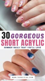Top Short Acrylic Summer Nail Ideas