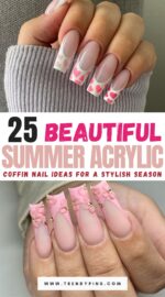 Top Summer Acrylic Coffin Nail Ideas