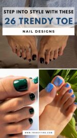 Trendy Toe Nail Colors Designs 2