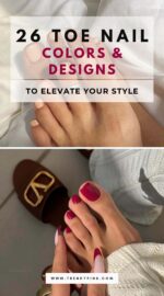 Trendy Toe Nail Colors Designs 3