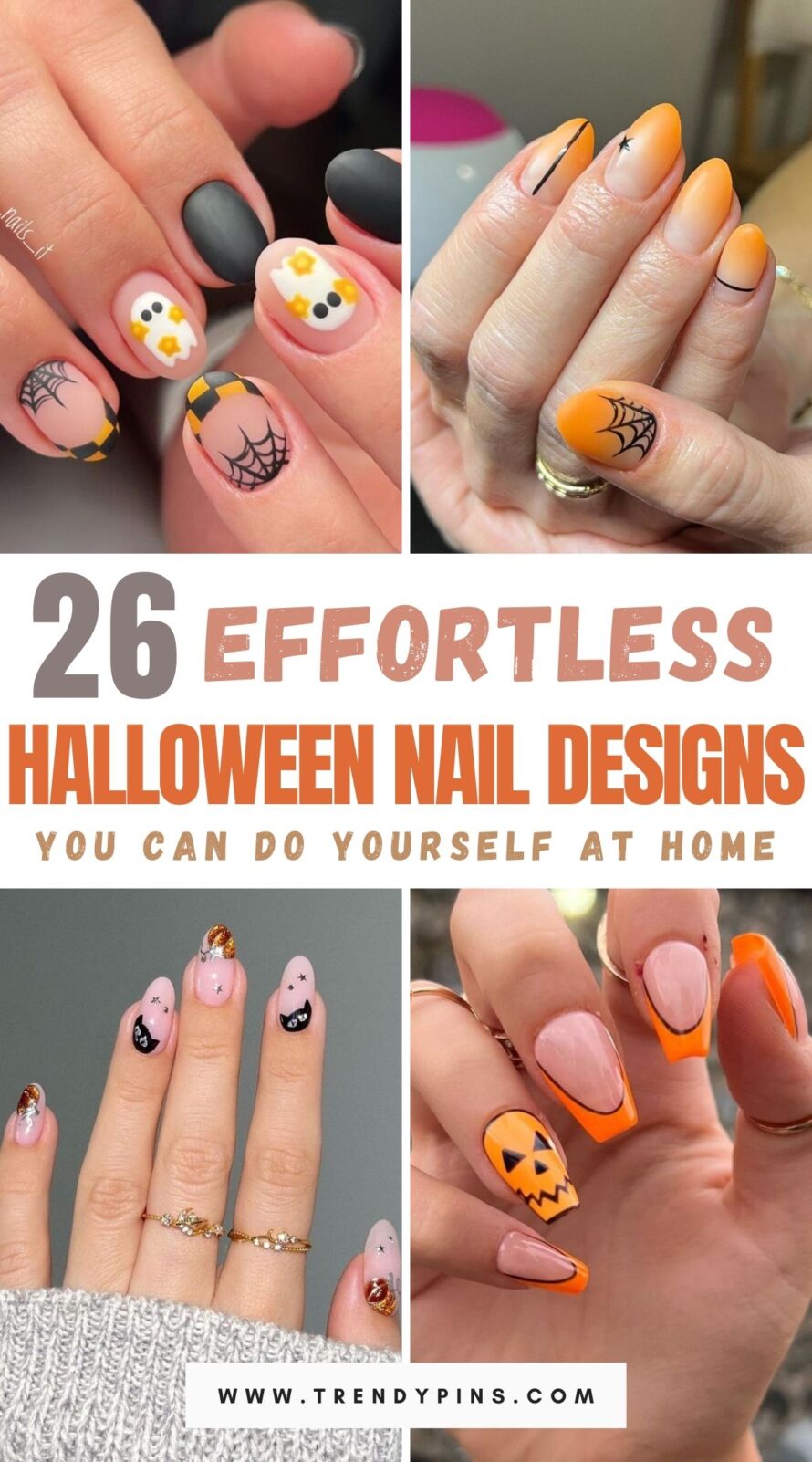 26 Simple Halloween Nails That Are Scarily Easy To Diy