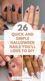 26 Simple Halloween Nails That Are Scarily Easy To Diy 3