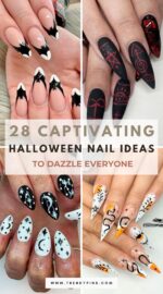 28 Bewitching Ideas For Halloween Nails To Rock This Season 5