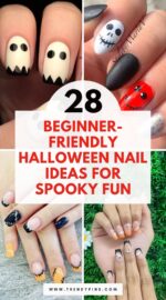 28 Easy Halloween Nail Designs Anyone Can Do For A Ghoulishly Good Time 3