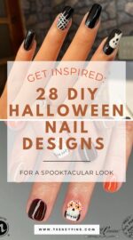 28 Easy Halloween Nail Designs Anyone Can Do For A Ghoulishly Good Time 5