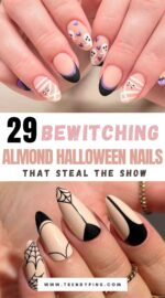 29 Stunning Almond Shaped Halloween Nails You'll Fall In Love With 2