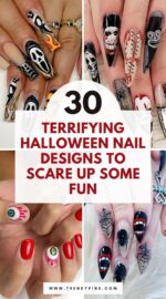 30 Creepy Halloween Nail Designs You Need To Try This October 3