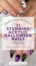 31 Spooky Acrylic Halloween Nails That Will Haunt Your Dreams 4