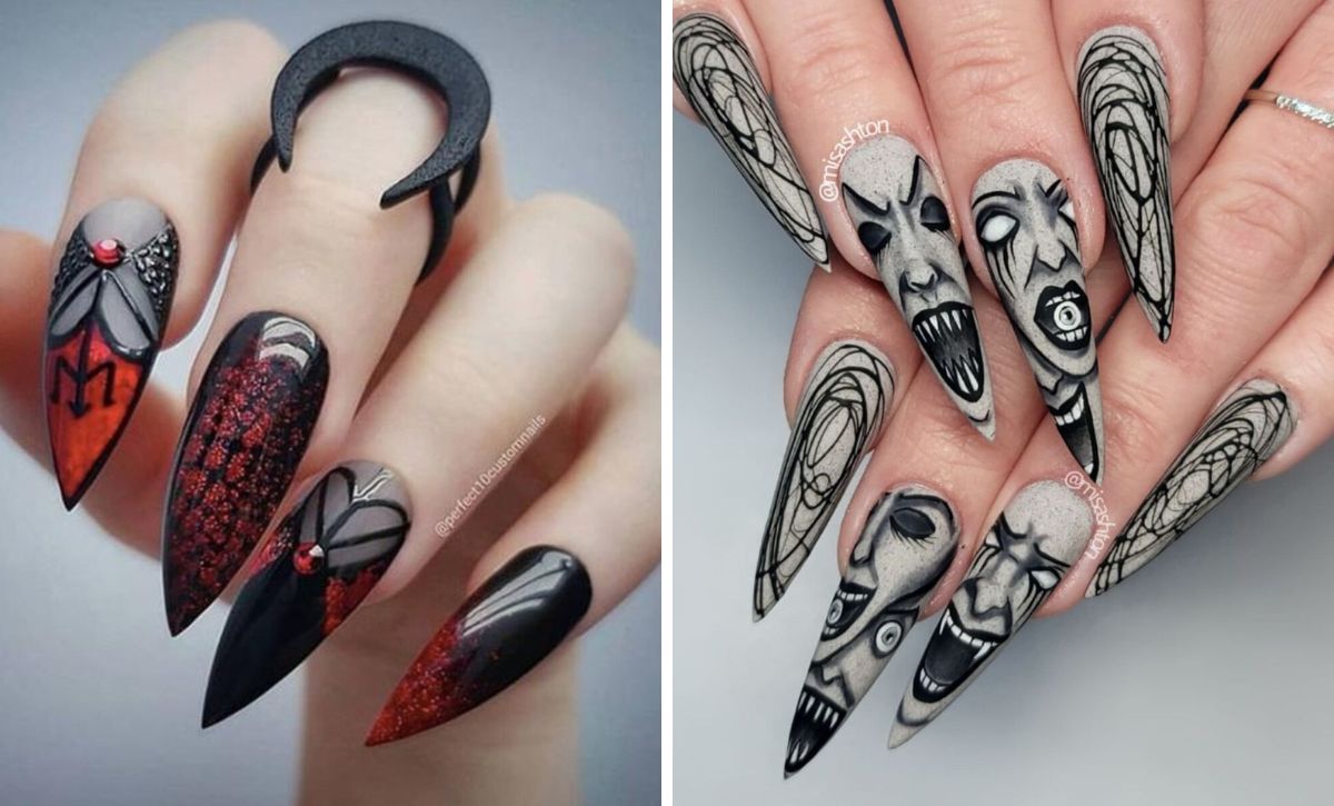 Creepy Halloween Nail Designs You Need To Try This October