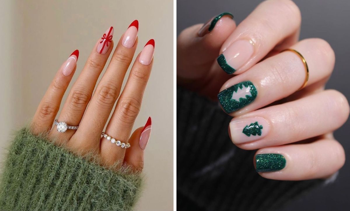 Simple Christmas Nails That Capture The Spirit Of The Season