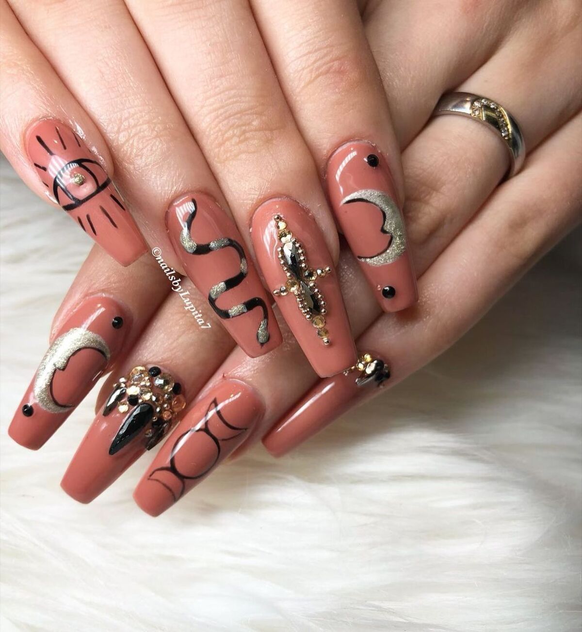 Bewitching Ideas For Halloween Nails 26