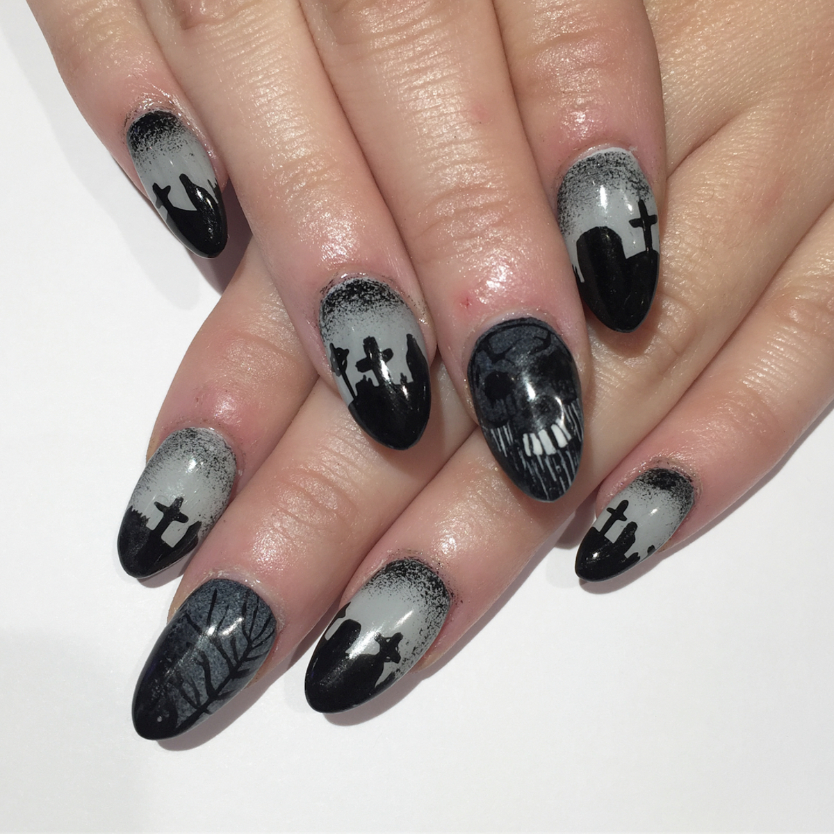 13. Haunted Spiders on Smoky Ombre