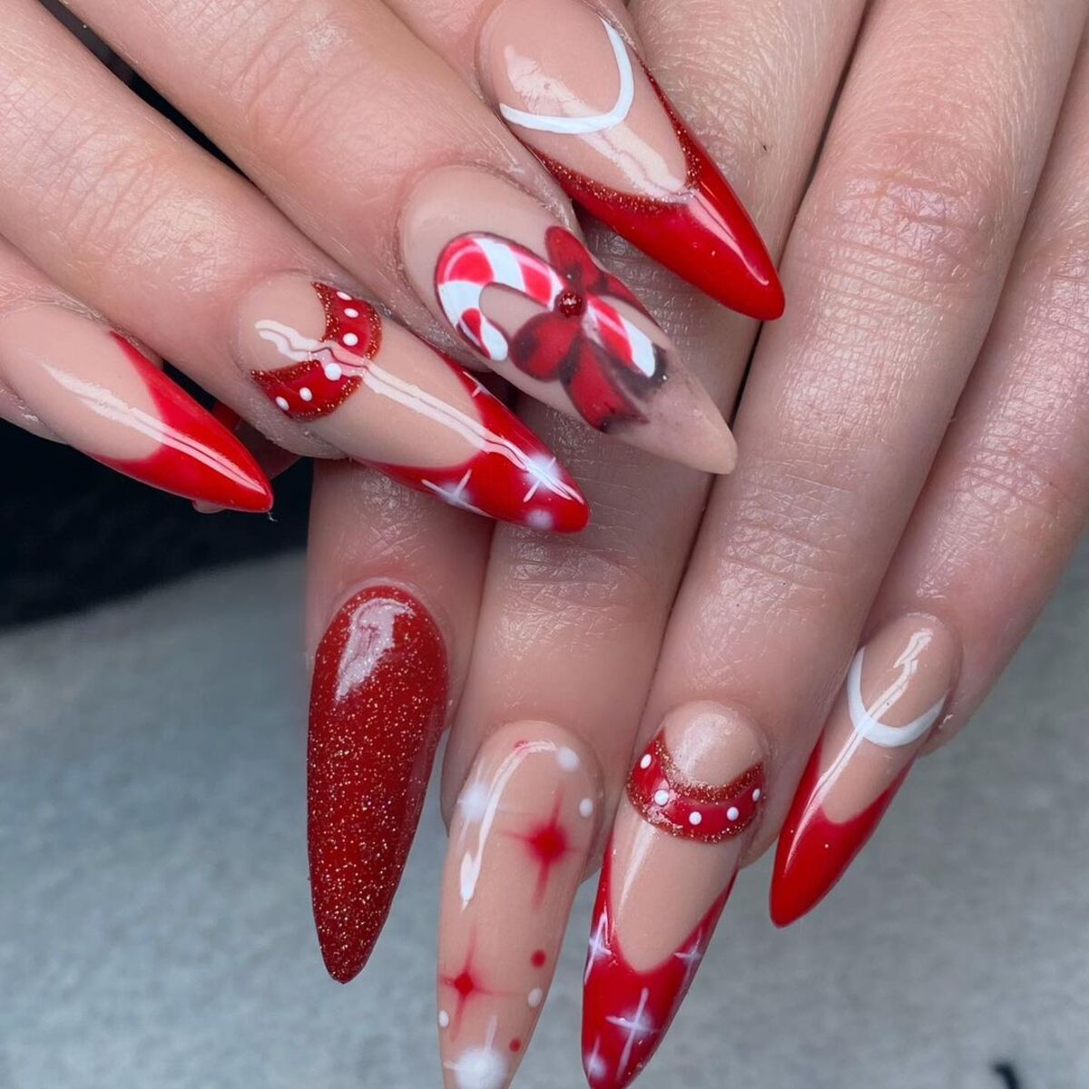 31. Candy Cane Dream with a Festive Twist