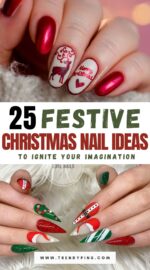 25 Inspiring Christmas Nail Ideas To Spark Your Creativity 2