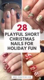 28 Adorable Short Christmas Nails Perfect For Holiday Cheer 3