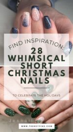 28 Adorable Short Christmas Nails Perfect For Holiday Cheer 5