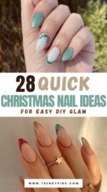 28 Easy Christmas Nail Ideas Anyone Can Diy 2