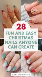 28 Easy Christmas Nail Ideas Anyone Can Diy 3