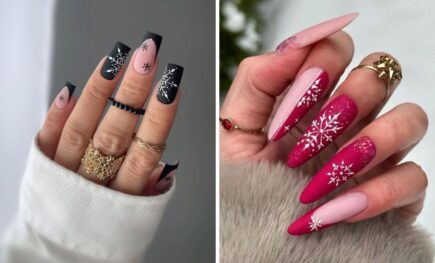 Magical Snowflake Christmas Nails To Capture The Winter Wonderland