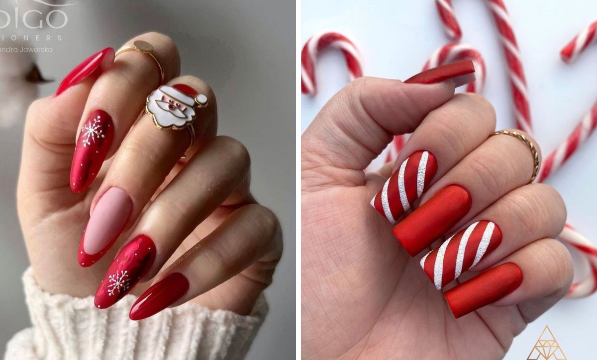 Stunning Red Christmas Nails