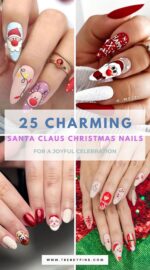 25 Adorable Santa Claus Christmas Nails For A Jolly Look 4