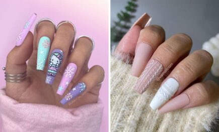 25 Stunning Matte Winter Nail Ideas To Elevate Your Style