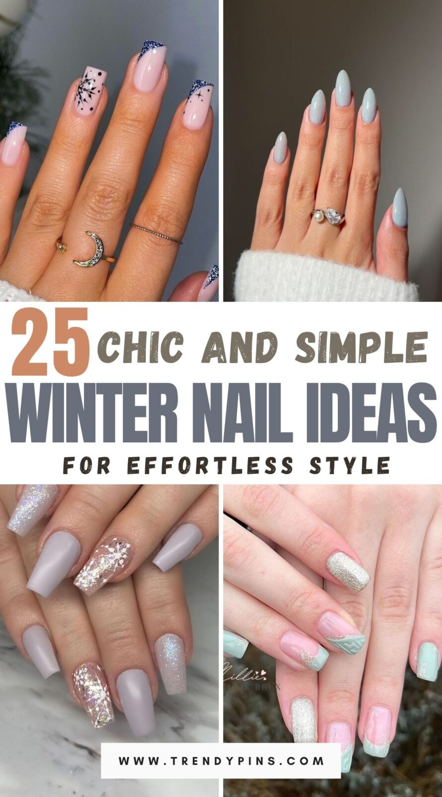 25 Chic And Simple Winter Nail Ideas To Elevate Your Style 1