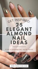 25 Sparkling Almond New Year Nail Ideas For An Elegant Celebration 5