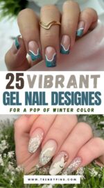 25 Stunning Colorful Gel Nail Ideas To Brighten Your Winter 2