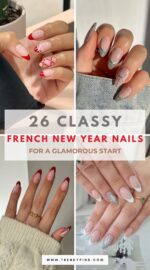 26 Chic French New Year Nail Ideas To Welcome The Year In Style 4