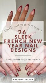 26 Chic French New Year Nail Ideas To Welcome The Year In Style 5