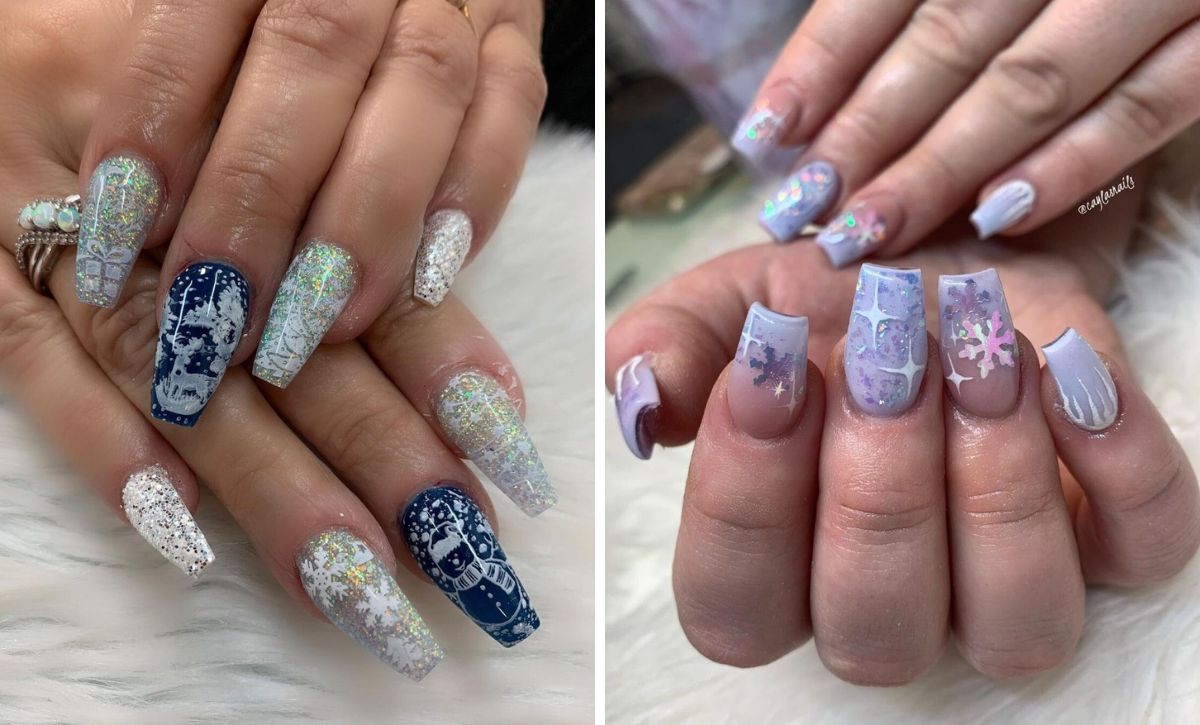 27 Trendy Short Acrylic Nail Ideas To Rock This Winter