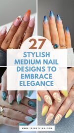 24 Ways To Embrace Elegance With Medium Nail Designs 3