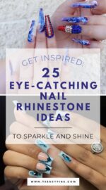 25 Dazzling Nail Rhinestone Designs To Add Sparkle And Charm To Your Look 5