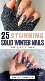 25 Gorgeous Solid Color Nail Ideas To Rock This Winter 2