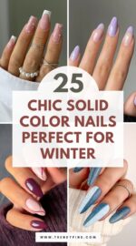 25 Gorgeous Solid Color Nail Ideas To Rock This Winter 2 2