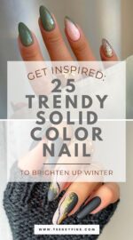 25 Gorgeous Solid Color Nail Ideas To Rock This Winter 5