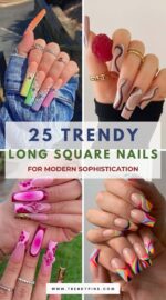 25 Stunning Long Square Nail Design Ideas For A Touch Of Modern Elegance 4 Stunning Long Square Nail Design Ideas For A Touch Of Modern Elegance 4