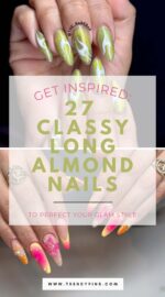 27 Exquisite Long Almond Nail Design Ideas For Unmatched Elegance And Glamour 5