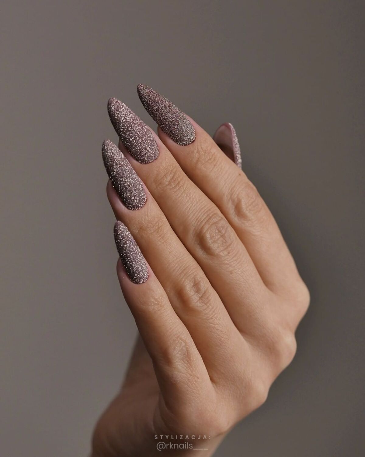 24. Textured Nude Matte with Micro Glitter